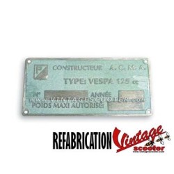 Plaque des mines ACMA modèle 1954